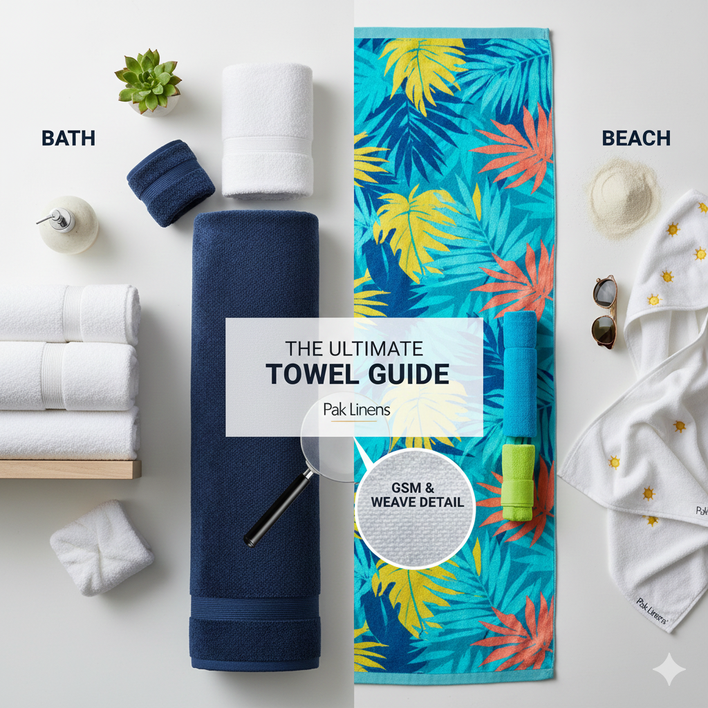 The Ultimate Towel Guide: Choosing the Right Fit for Your Home