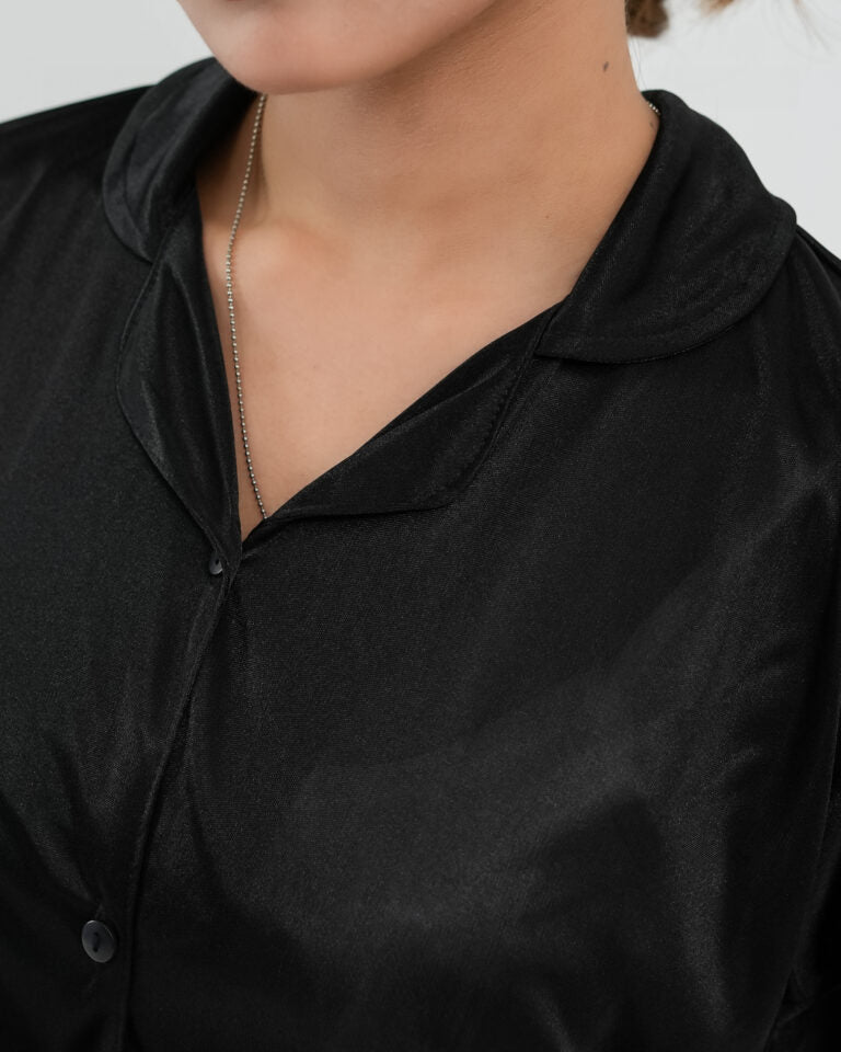 ComfySilk PJ- 2 Pc Set – Black