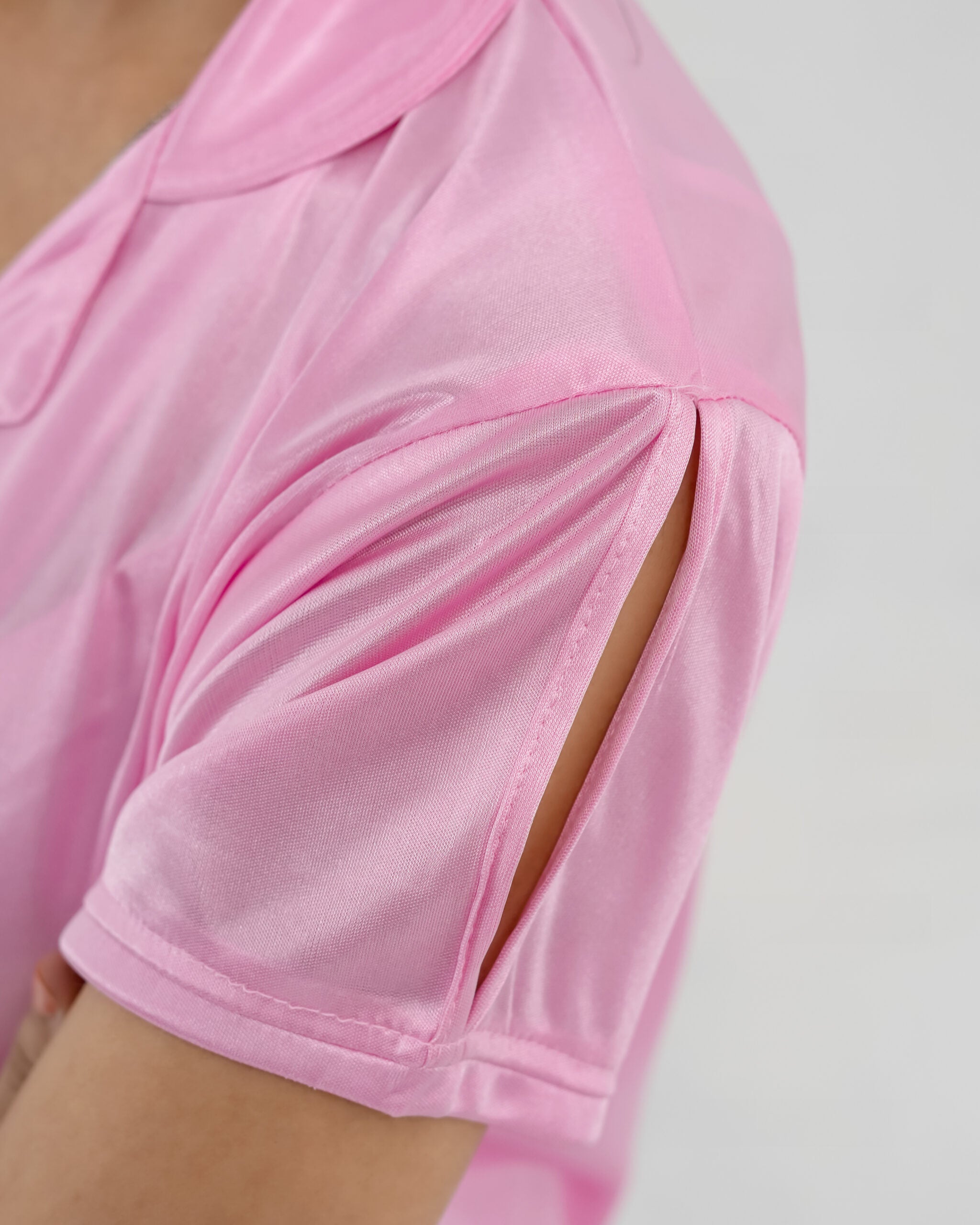 ComfySilk PJ- 2 Pc Set – Baby Pink