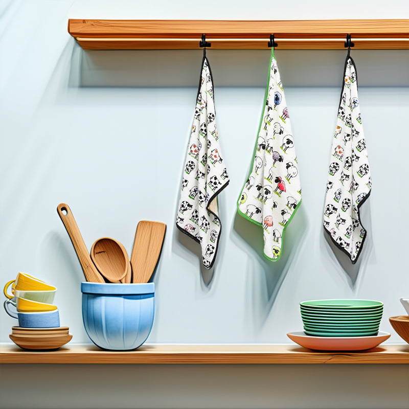 Kitchen Towels- 3 Piece Set
